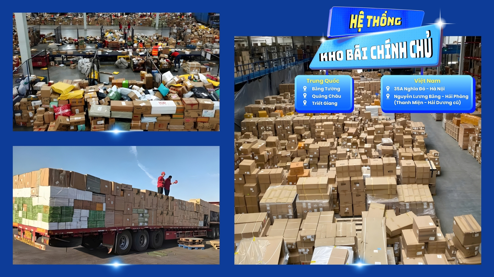 Minh Long Express - Vận chuyển hàng Trung Việt giá rẻ